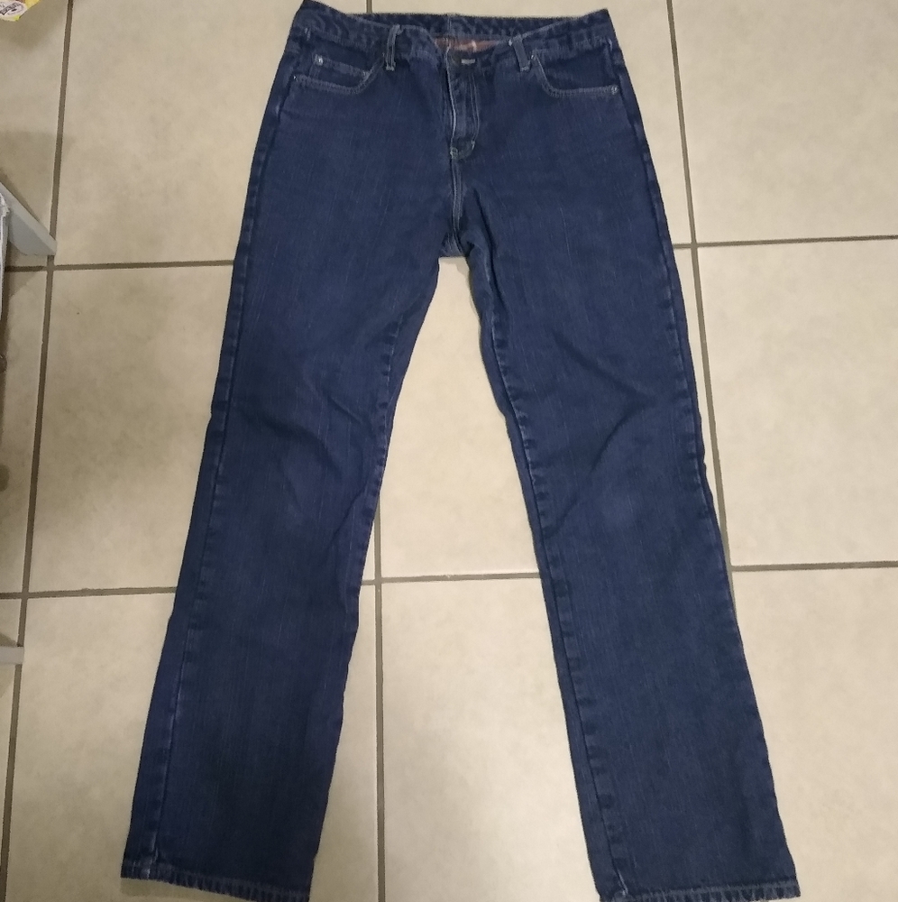 Women's Dickies cotton flannel Lined jeans 10T